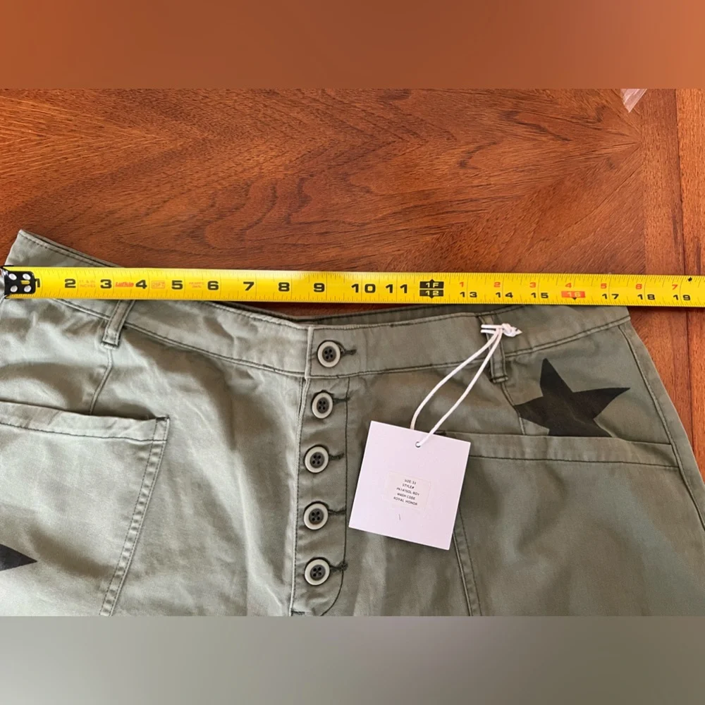 Pistola “Royal Honor” Denim Shorts Size 33 - Picture 10 of 12